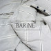 Постільна білизна Barine Washed cotton-Sense gri сірий сімейний