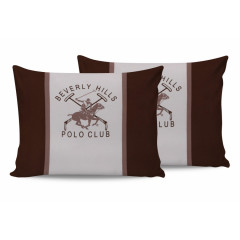 Наволочки Beverly Hills Polo Club - BHPC 029 Brown 50*70 (2 шт)