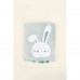 Дитячий плед Irya-Bunny mint ментоловий 75*120