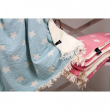 Плед микроплюш Barine - Star Throw mint 130*170