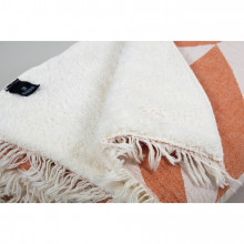 Плед микроплюш Barine - Fishbone Throw orange 125*170