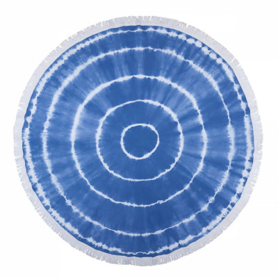 Рушник Barine Pestemal-Swirl Roundie 150 * 150 Blue